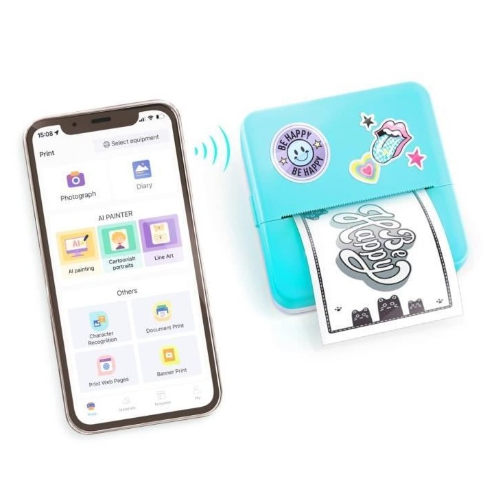 Canal Toys - Imprimante Instantanée de Poche Photo Creator - Impressi