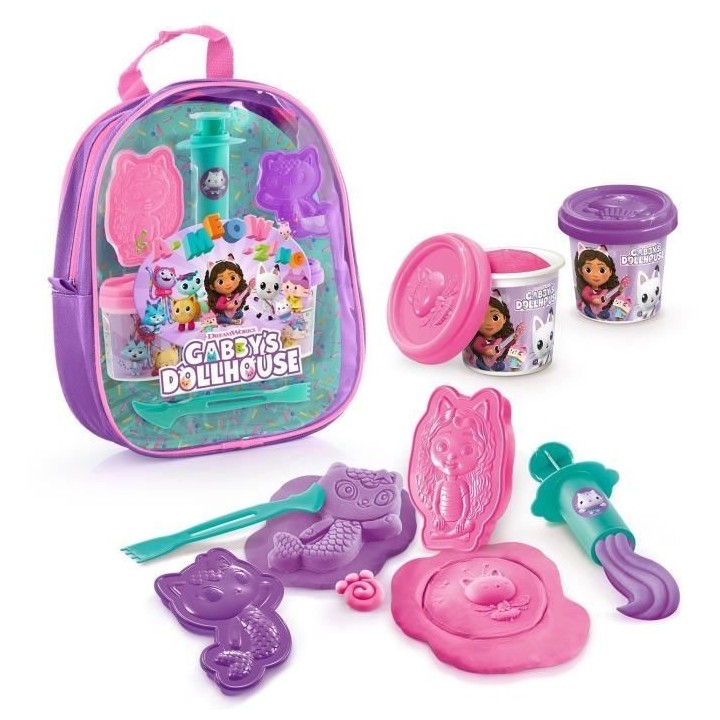 Canal Toys - GABBY ET LA MAISON MAGIQUE - Sac a dos de pâte a modeler