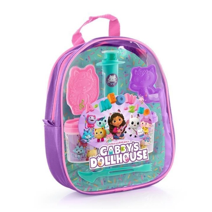 Canal Toys - GABBY ET LA MAISON MAGIQUE - Sac a dos de pâte a modeler