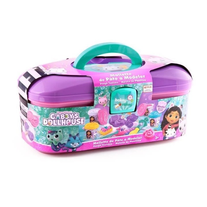 Canal Toys - GABBY ET LA MAISON MAGIQUE - Mallette de pâte a modeler