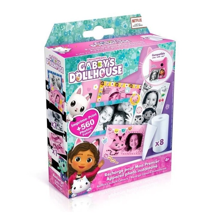 Canal Toys - Recharge pour Appareil Photo Instantané Gabby et la Mais