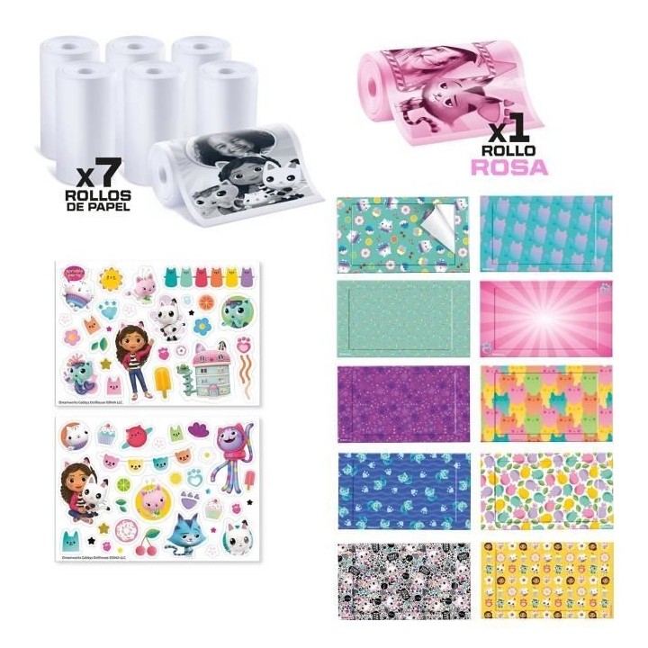 Canal Toys - Recharge pour Appareil Photo Instantané Gabby et la Mais