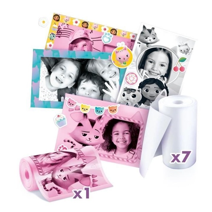 Canal Toys - Recharge pour Appareil Photo Instantané Gabby et la Mais