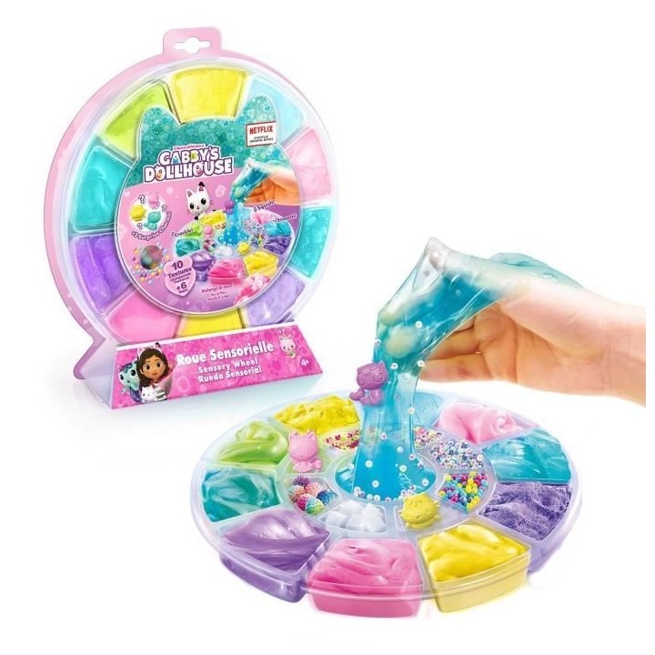 Canal Toys - GABBY ET LA MAISON MAGIQUE - Roue de Textures Sensorielle