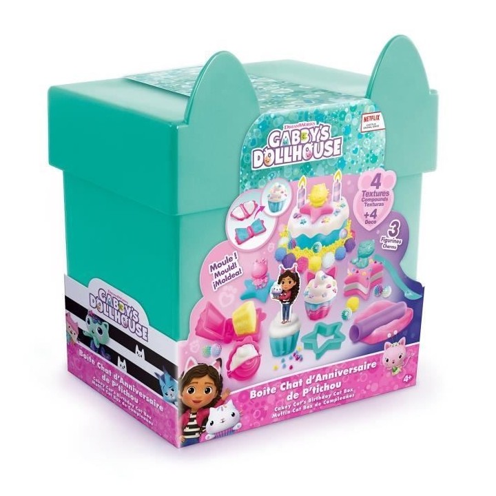 Canal Toys - GABBY ET LA MAISON MAGIQUE - La Boîte Chat d'anniversair