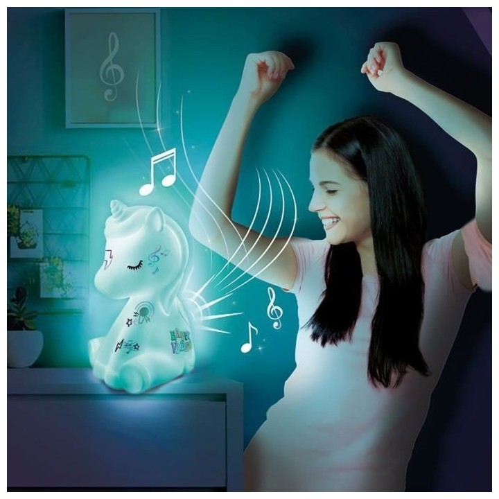 Enceinte licorne lumineuse - CANAL TOYS - Studio Creator - Sans fil -