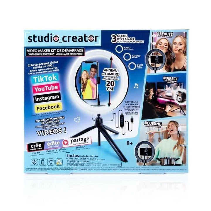 Coffret Influenceur - Starter Kit - Studio Creator - CANAL TOYS