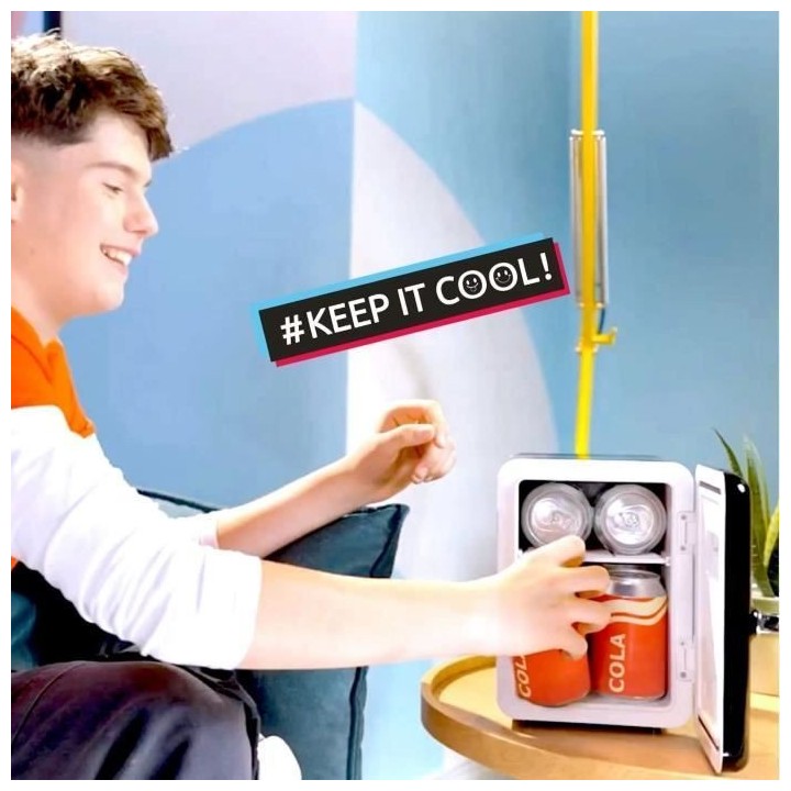 Creator - Mini Frigo Mixte Noir - Loisirs Créatifs - INF 038 - Canal