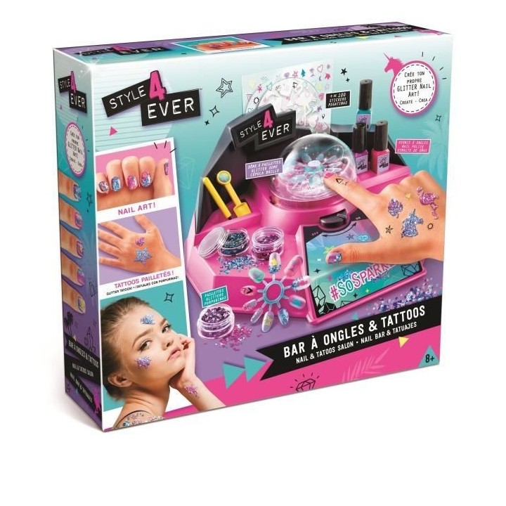 Canal Toys OFG 163 Style For Ever - Bar a ongles avec paillettes, tato