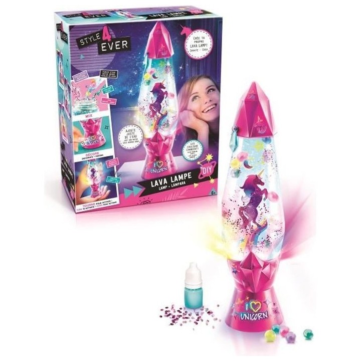 Canal Toys Lava Lampe DIY STYLE 4 EVER - Kit de création de lampe a b