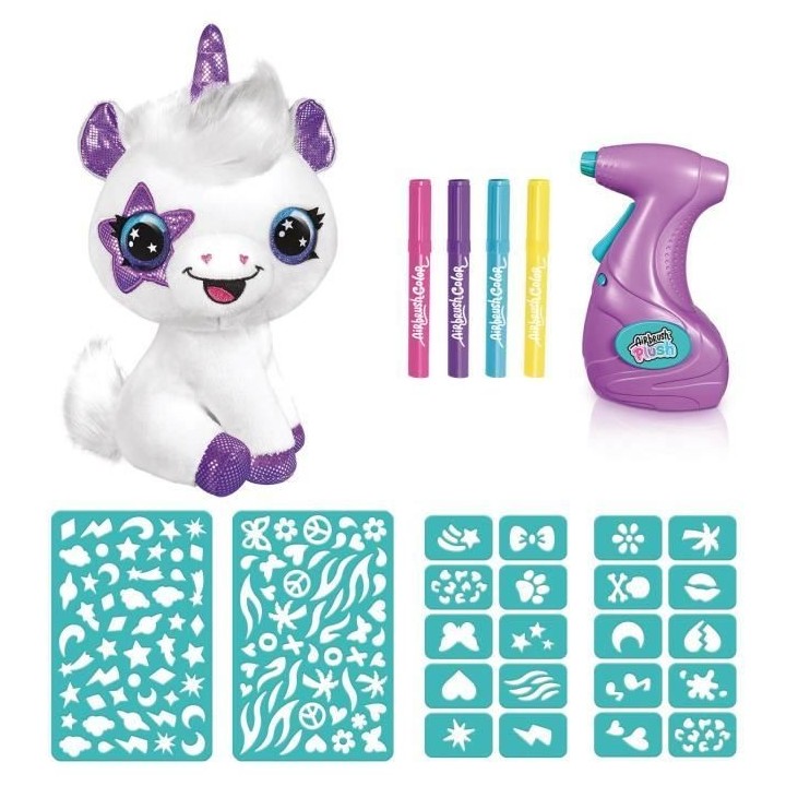 anal Toys Peluche a personnaliser Licorne - Airbrush électrique avec