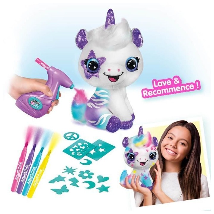 anal Toys Peluche a personnaliser Licorne - Airbrush électrique avec