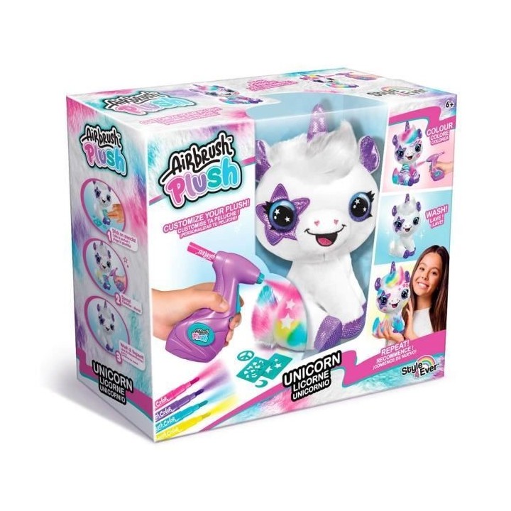 anal Toys Peluche a personnaliser Licorne - Airbrush électrique avec