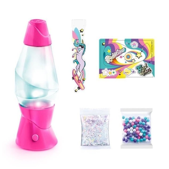 Mini Lava Lampe DIY - CANAL TOYS - STYLE 4 EVER - OFG 234 - Rose - Mul