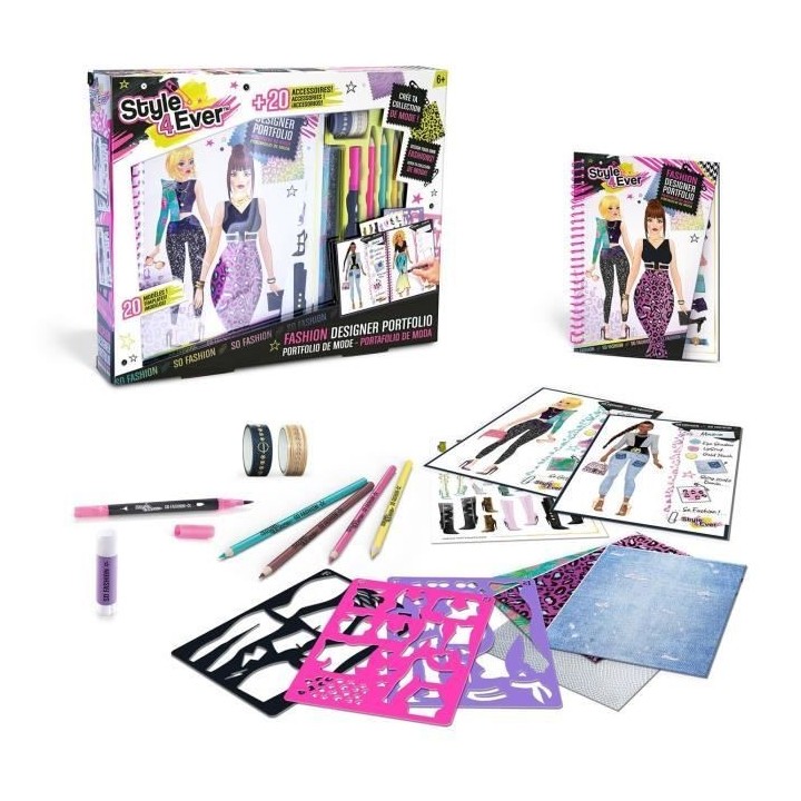 Fashion Designer Portfolio Mode - Style 4 ever - Loisirs créatifs - O