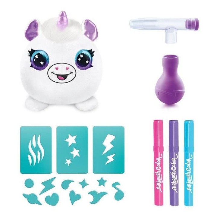 Peluche a personnaliser Airbrush Plush Mini Surprise - Canal Toys
