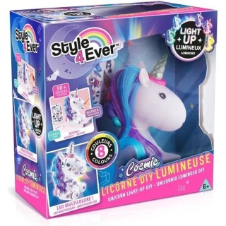 Figurine a décorer - Canal Toys - Licorne Cosmique DIY Lumineuse - É