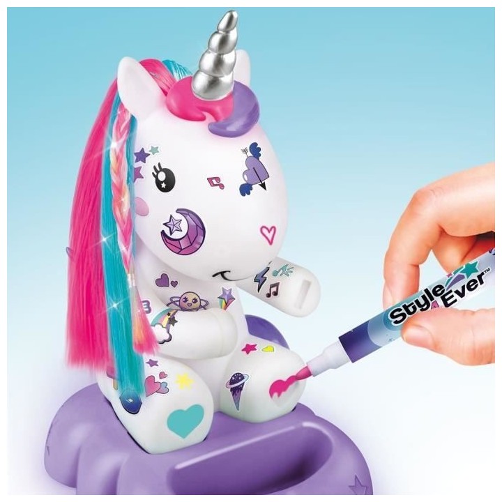 Canal Toys Lampe Licorne a Décorer Cosmique Edition Collector