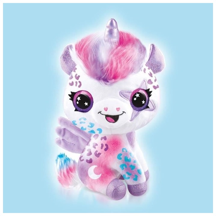 Canal Toys Licorne a Personnaliser Airbrush Plush - Peluche Spray Art