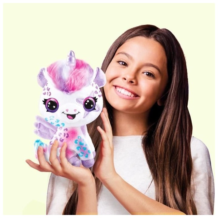 Canal Toys Licorne a Personnaliser Airbrush Plush - Peluche Spray Art