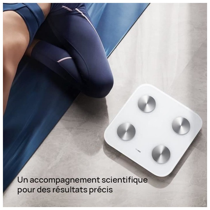 HUAWEI Scale 3 - Balance connectée impédancemetre 11 indicateurs cor