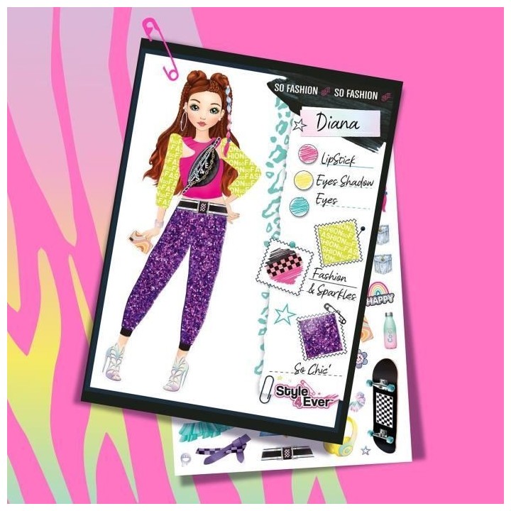 Style For Ever - Fashion Designer - Kit de mode - OFG 284 - Canal Toys