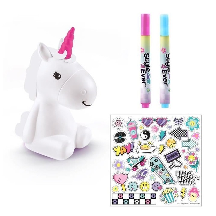 Canal Toys Style 4 Ever - Licorne Y2K DIY Lumineuse a décorer - Editi