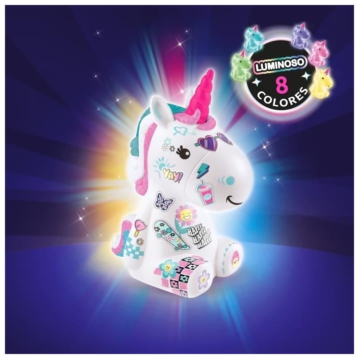 Canal Toys Style 4 Ever - Licorne Y2K DIY Lumineuse a décorer - Editi