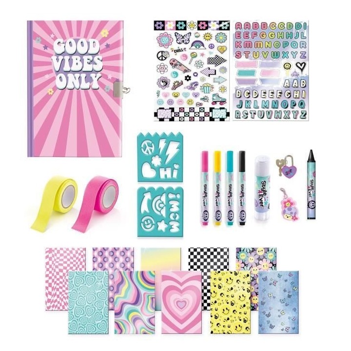 Canal Toys - Style For Ever- Carnet Secret de Scrapbooking- OFG 298