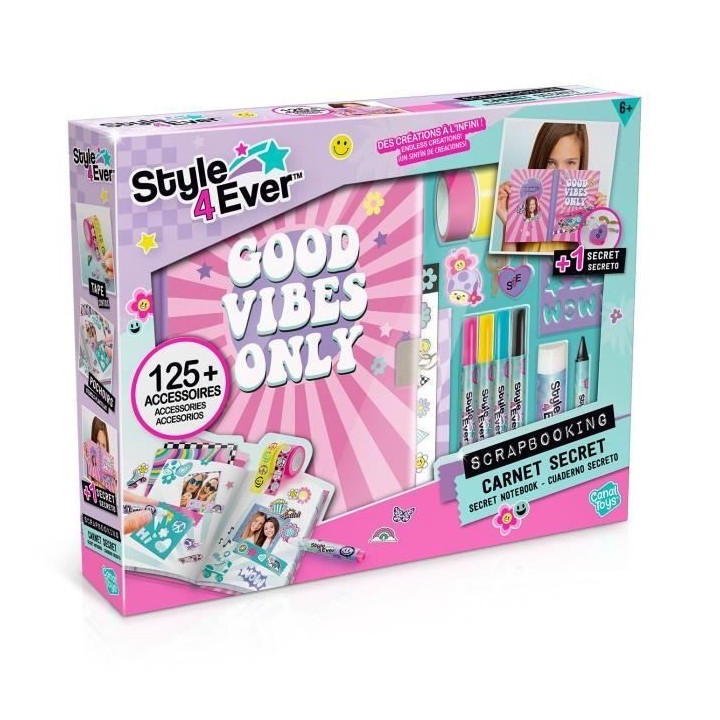 Canal Toys - Style For Ever- Carnet Secret de Scrapbooking- OFG 298