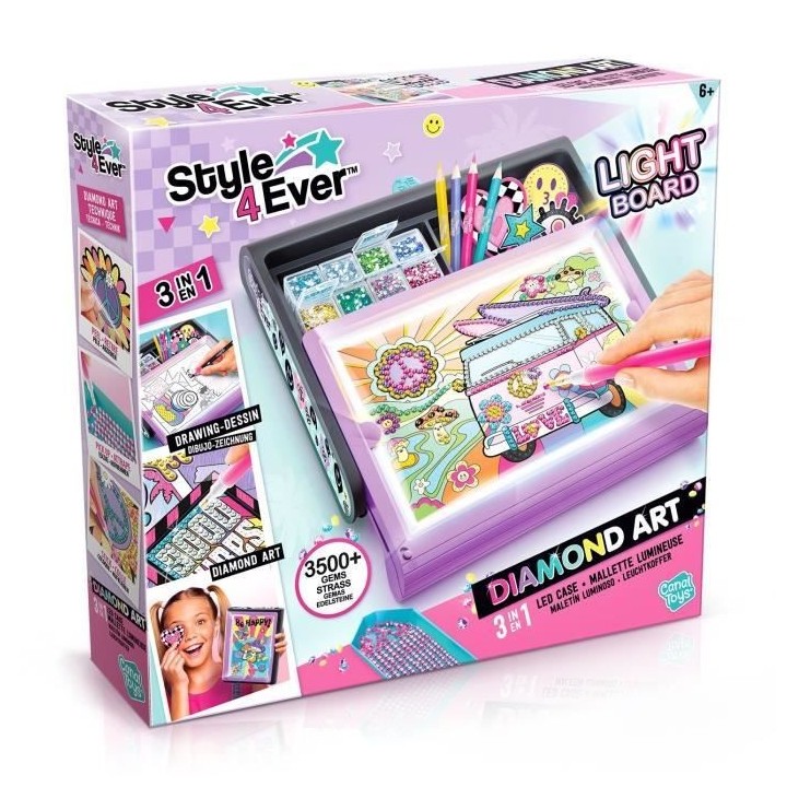 Canal Toys - Style For Ever - Diamant'Art Mallette Lumineuse - OFG 300