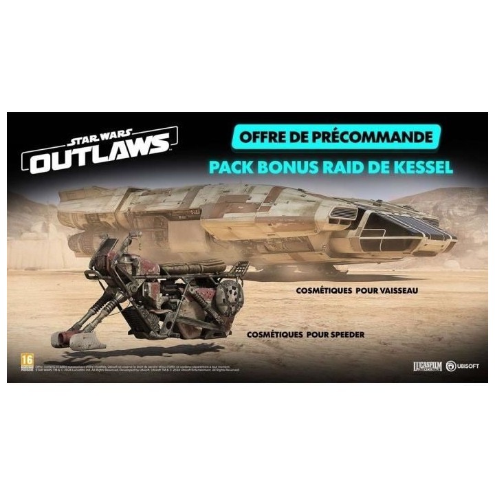 Star Wars : Outlaws - Jeu PS5 - Edition Standard
