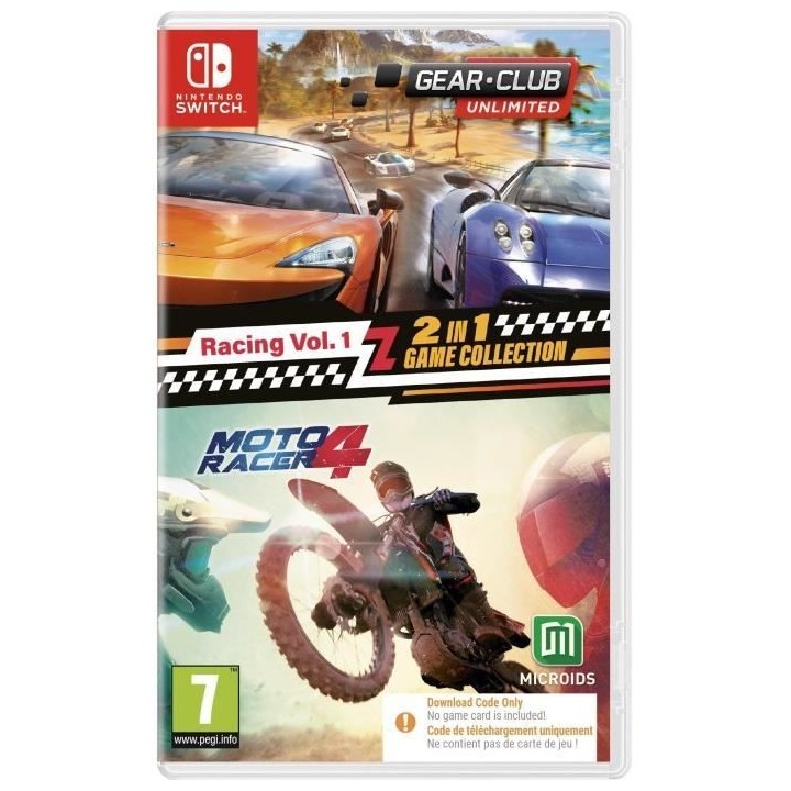 Racing Vol. 1 : 2 en 1 Game Collection - Gear Club Unlimited + Moto Ra