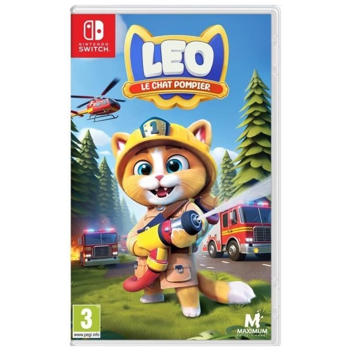 Leo le Chat Pompier - Jeu Nintendo Switch