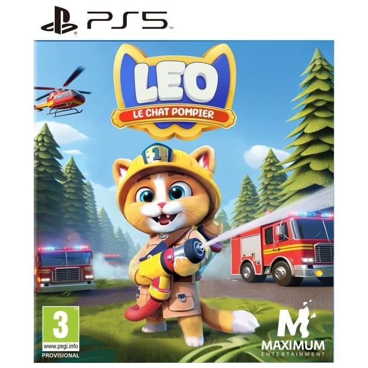 Leo le Chat Pompier - Jeu PS5