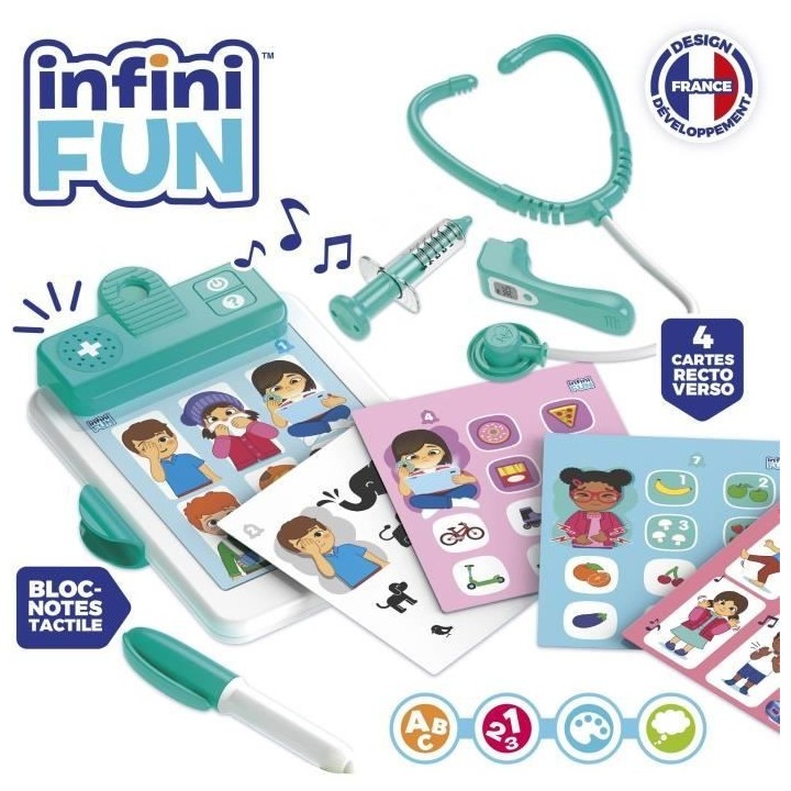 Kit Docteur - KD - Mon Kit Docteur Éducatif - Plus de 300 phrases et