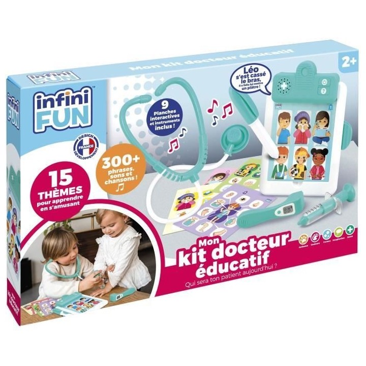 Kit Docteur - KD - Mon Kit Docteur Éducatif - Plus de 300 phrases et
