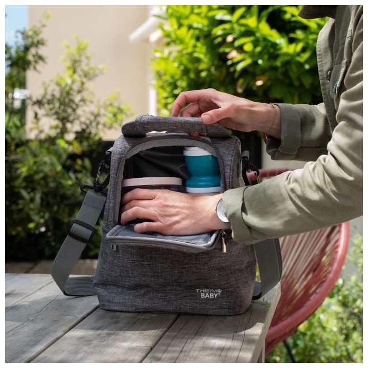 Sac Isotherme - THERMOBABY - Compact et léger - Repas chaud ou froid