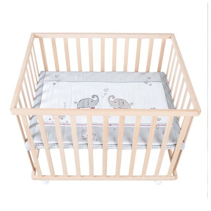 Parc Bébé sur Roulettes - ROBA - Jumbotwins - Réglable en Hauteur -