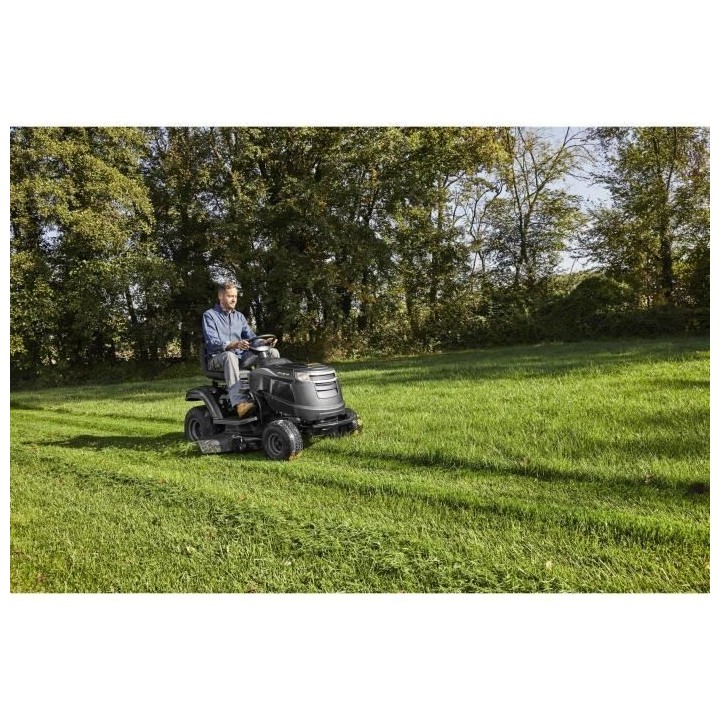 Tondeuse autoportée thermique 98 cm de coupe ALPINA AT3 98 HA - trans