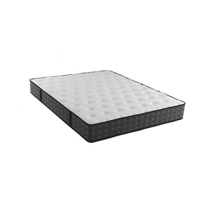 ARMONI - Matelas - 140 x 190 cm - Epaisseur 23 cm - Ressorts - Révers