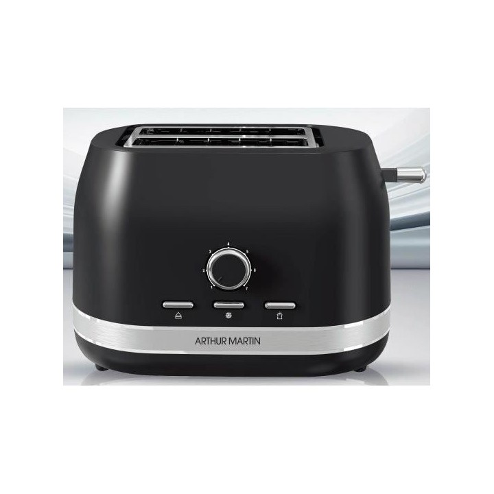 Grille Pain - Arthur Martin - AMPG240 - 800W - Fonction : réchauffage