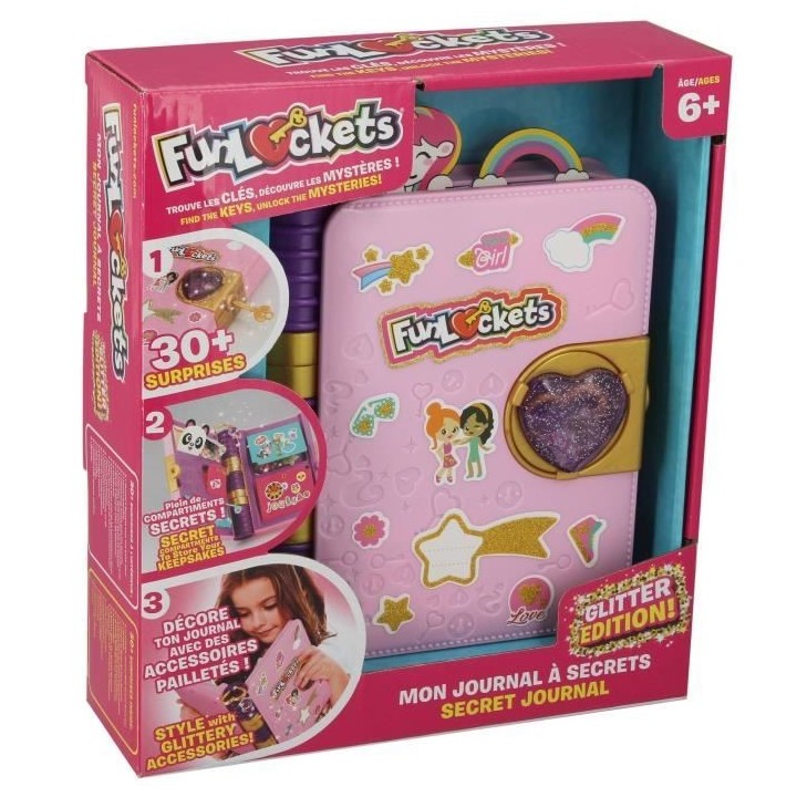 Journal a Secrets - KD - Funlockets - Mon Journal a Secrets Édition P