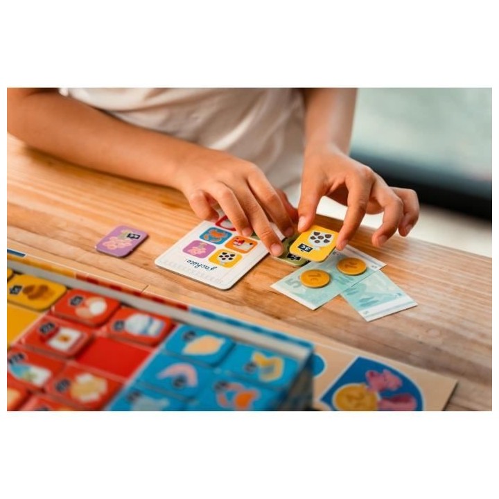 Jeu de société - NATHAN - J'achete - Jeu de courses avec 6 boutiques