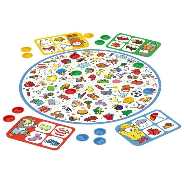 Jeu de société - NATHAN - T'choupi mon premier cherche et trouve - J