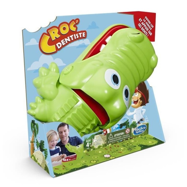 CROC' DENTISTE - Crocodile Dentiste - Jeu de societe pour enfants - Ve