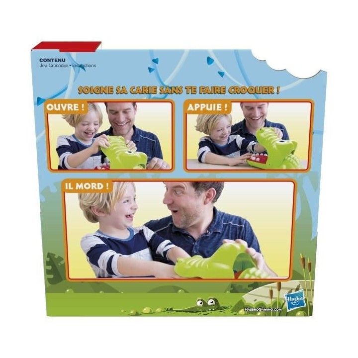 CROC' DENTISTE - Crocodile Dentiste - Jeu de societe pour enfants - Ve
