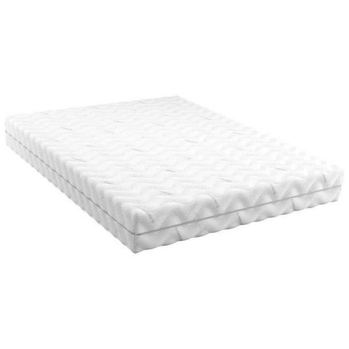 BAMBU - Matelas - 140 x 190 cm - Epaisseur : 20 cm - Réversible - Res