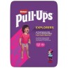 HUGGIES PULL-UPS Couches bébé fille - Taille 4 - 9 a 8 mois - 8 a 12 kg - Le paquet de 36 couches