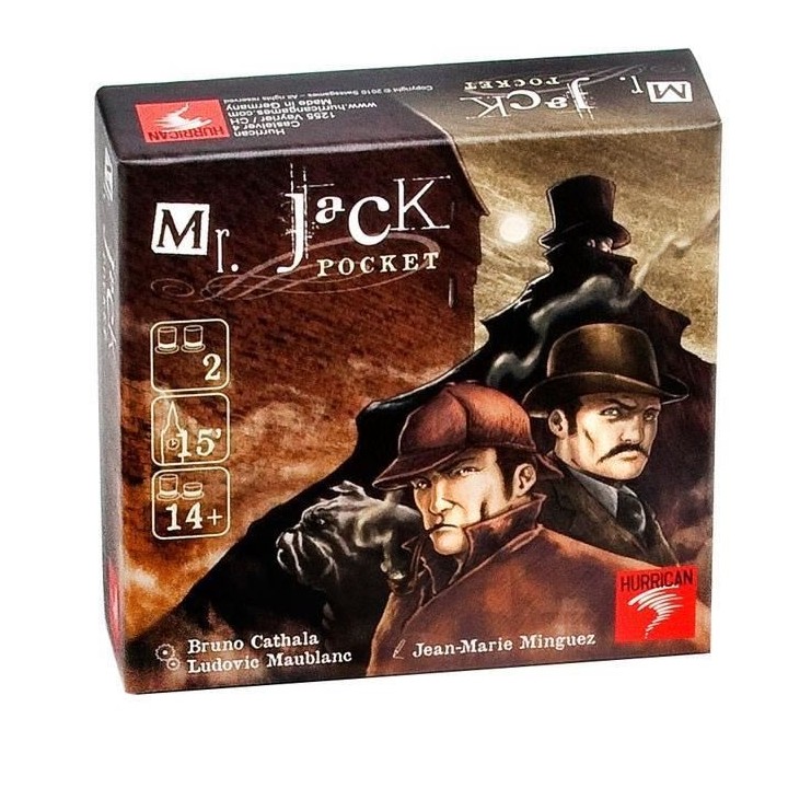 Hurrican | Mr. Jack Pocket | Jeu de société | a partir de 9 ans | 2